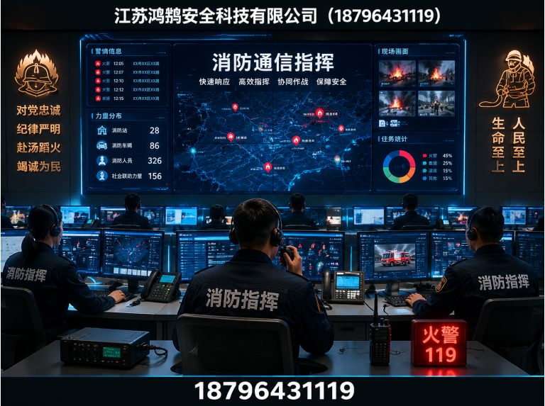 武汉应急指挥系统展示图